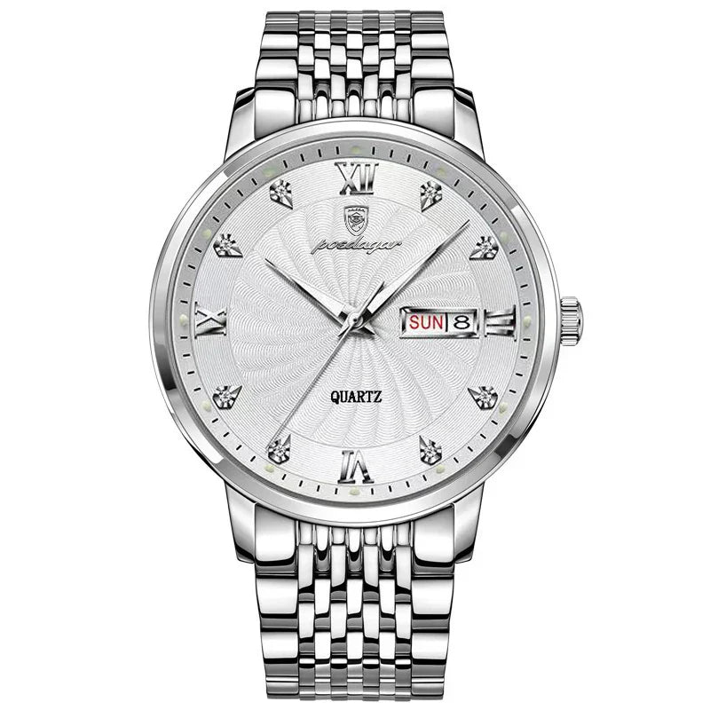 POEDAGAR Royal Day-Date Uhr
