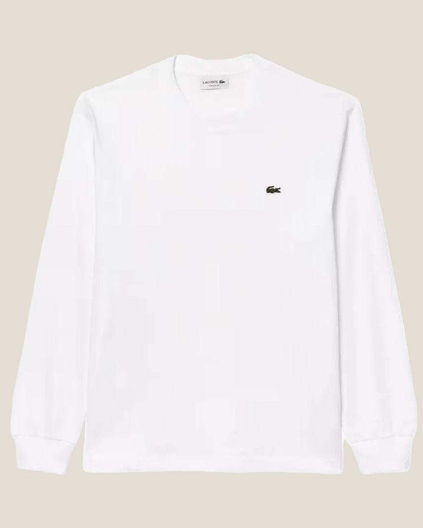 Lacoste Long Sleeved Cotton T-shirt