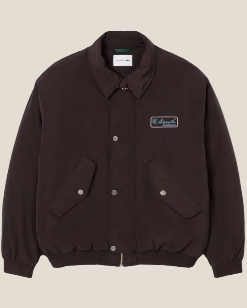 Lacoste Water-Repellent Aviator Badge Jacket