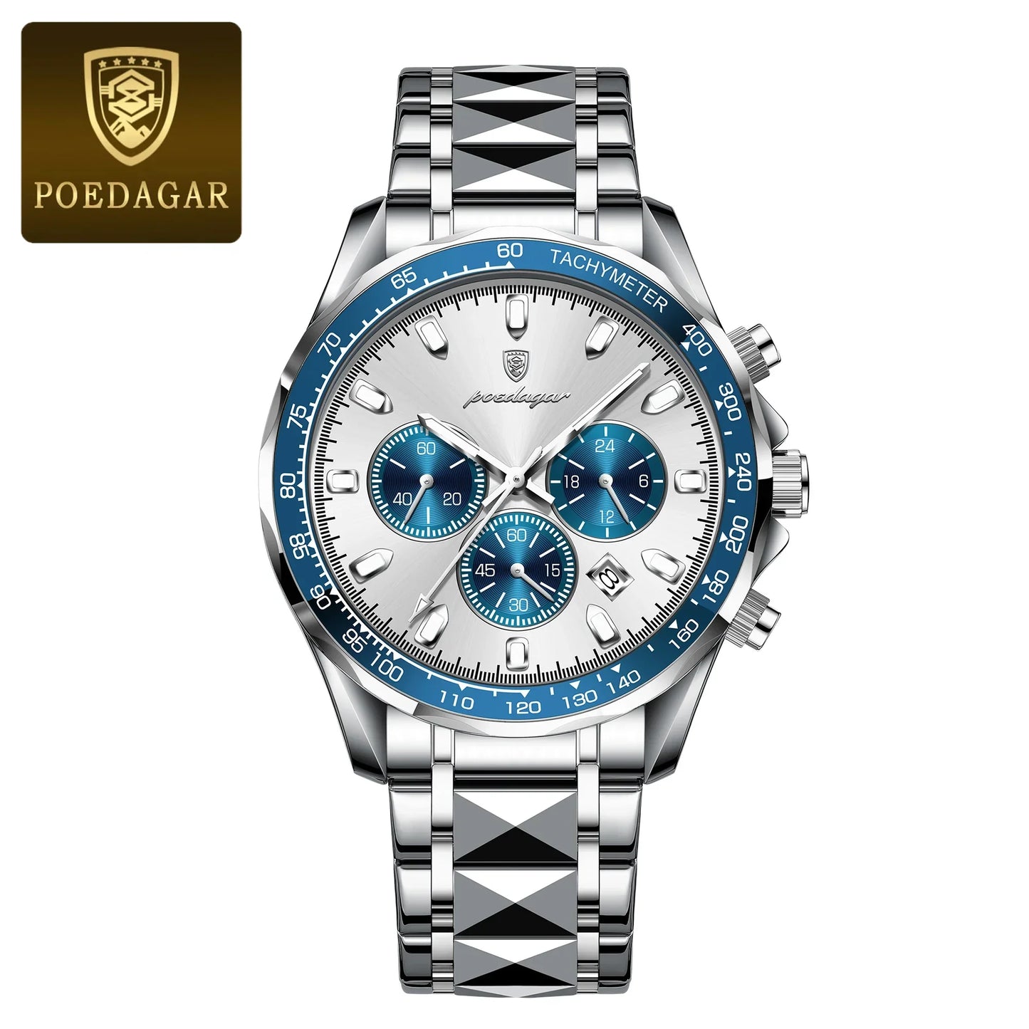 POEDAGAR Vertex Chrono Watch