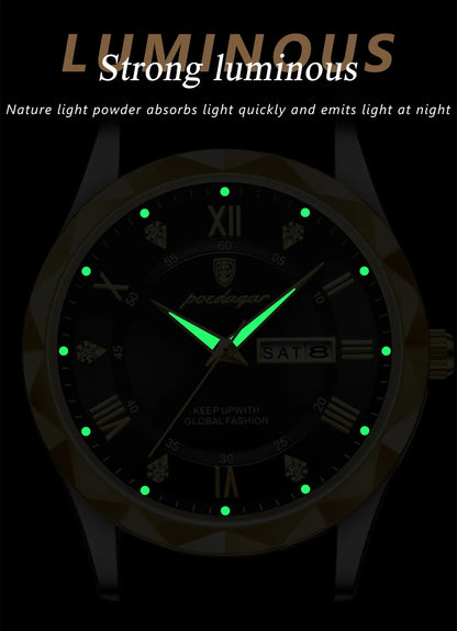 POEDAGAR Prestige Day-Date Watch