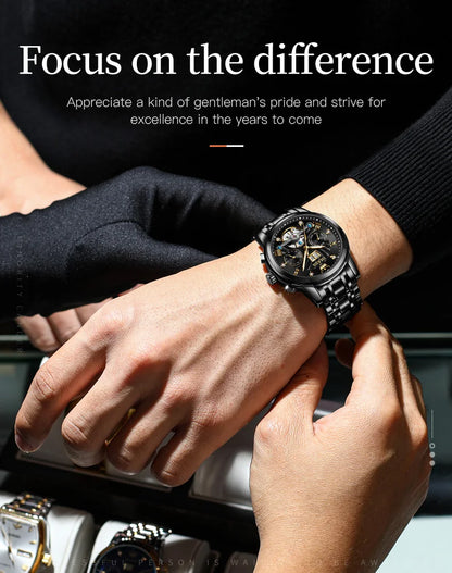 LUXTTYER Prestige Automatic Multi-Function Watch