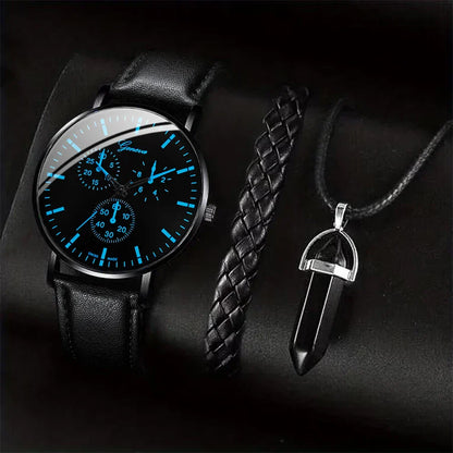 Elite Black Set – Watch & Accessories