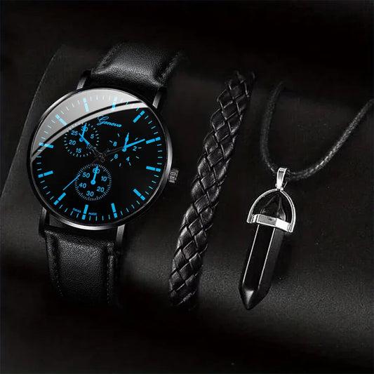 Elite Black Set – Watch & Accessories
