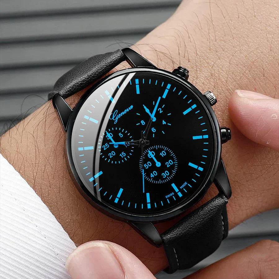 Elite Black Set – Watch & Accessories