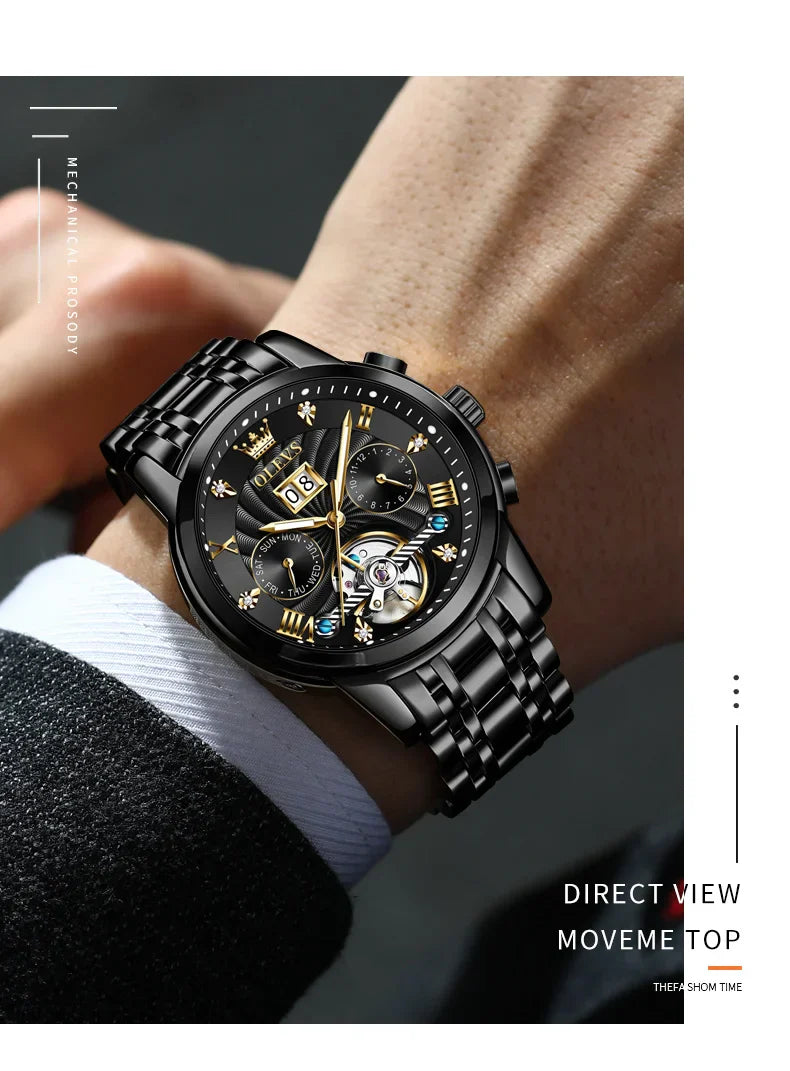 LUXTTYER Prestige Automatic Multi-Function Watch