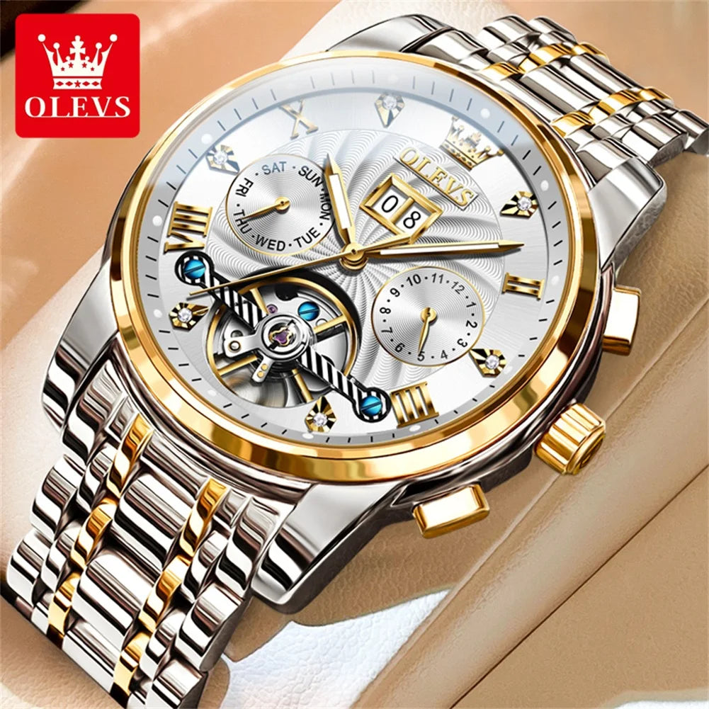 LUXTTYER Prestige Automatic Multi-Function Watch
