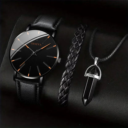 Elite Black Set – Watch & Accessories