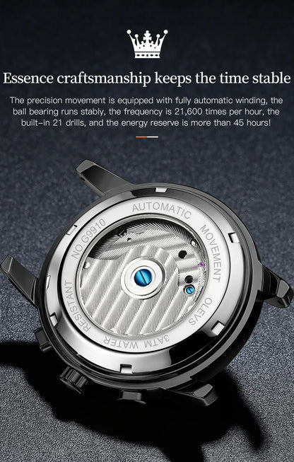 LUXTTYER Prestige Automatic Multi-Function Watch