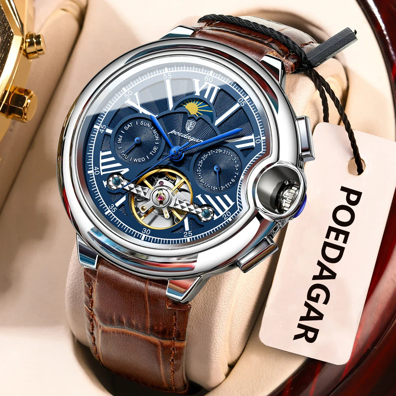 POEDAGAR Royal Automatikuhr