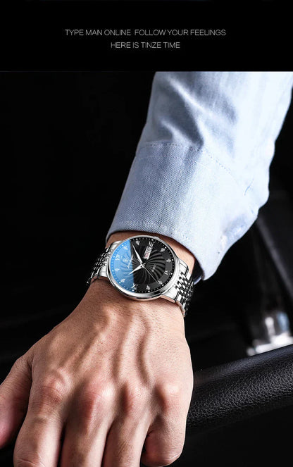 POEDAGAR Royal Day-Date Uhr