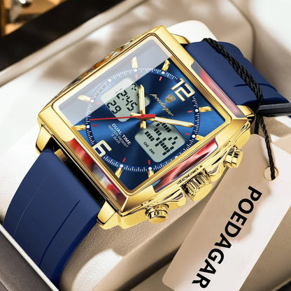 POEDAGAR DualTech Sport Watch