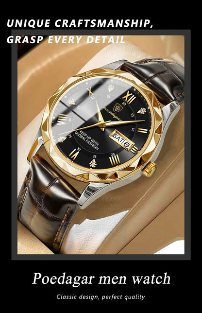 POEDAGAR Prestige Day-Date Watch