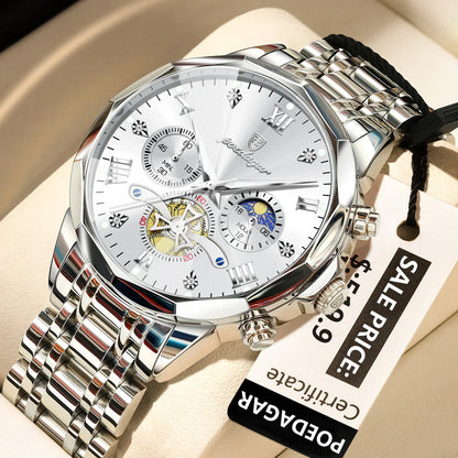 POEDAGAR Chrono Classic Watch