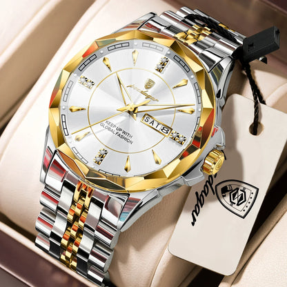 POEDAGAR Royal Steel Watch