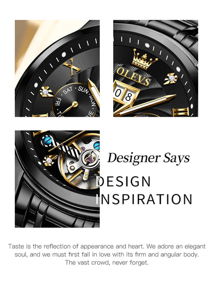 LUXTTYER Prestige Automatic Multi-Function Watch