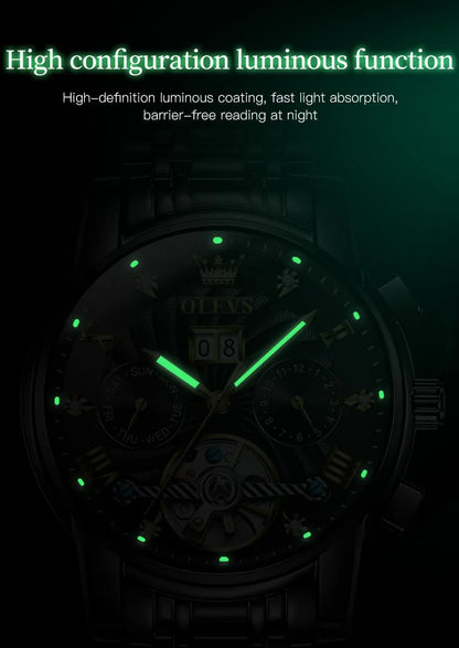 LUXTTYER Prestige Automatic Multi-Function Watch