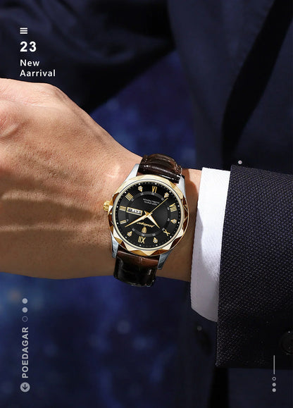 POEDAGAR Prestige Day-Date Watch