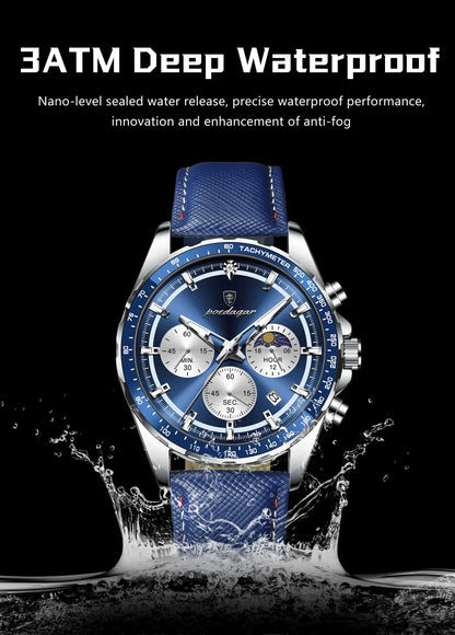 POEDAGAR Sport Chrono Watch