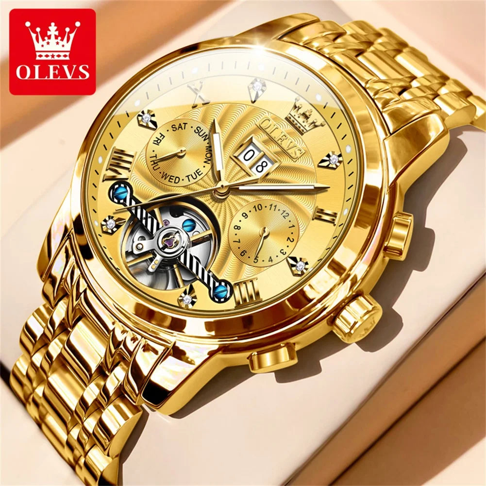LUXTTYER Prestige Automatic Multi-Function Watch
