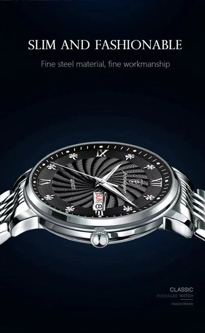 POEDAGAR Royal Day-Date Uhr