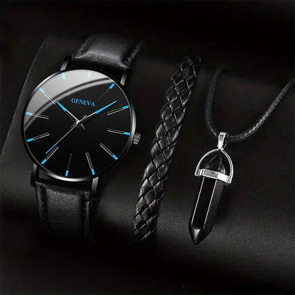 Elite Black Set – Watch & Accessories