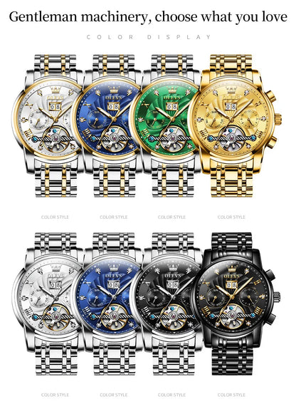 LUXTTYER Prestige Automatic Multi-Function Watch