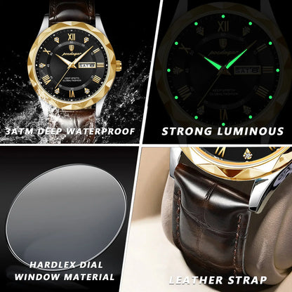 POEDAGAR Prestige Day-Date Watch