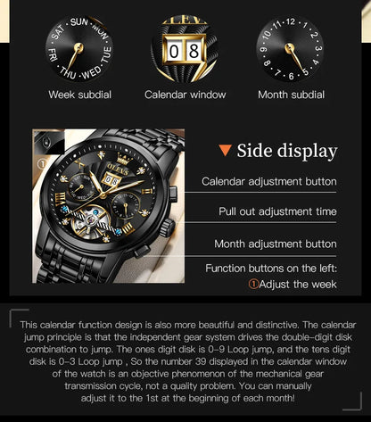 LUXTTYER Prestige Automatic Multi-Function Watch