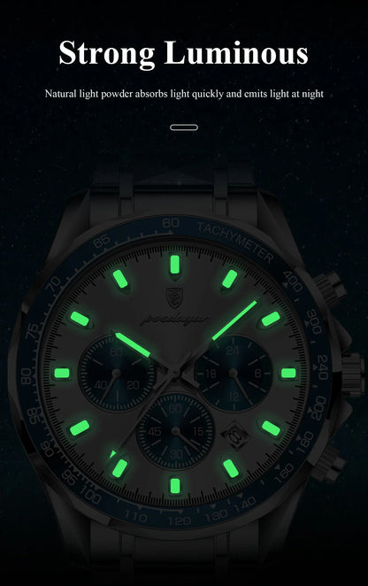 POEDAGAR Vertex Chrono Watch