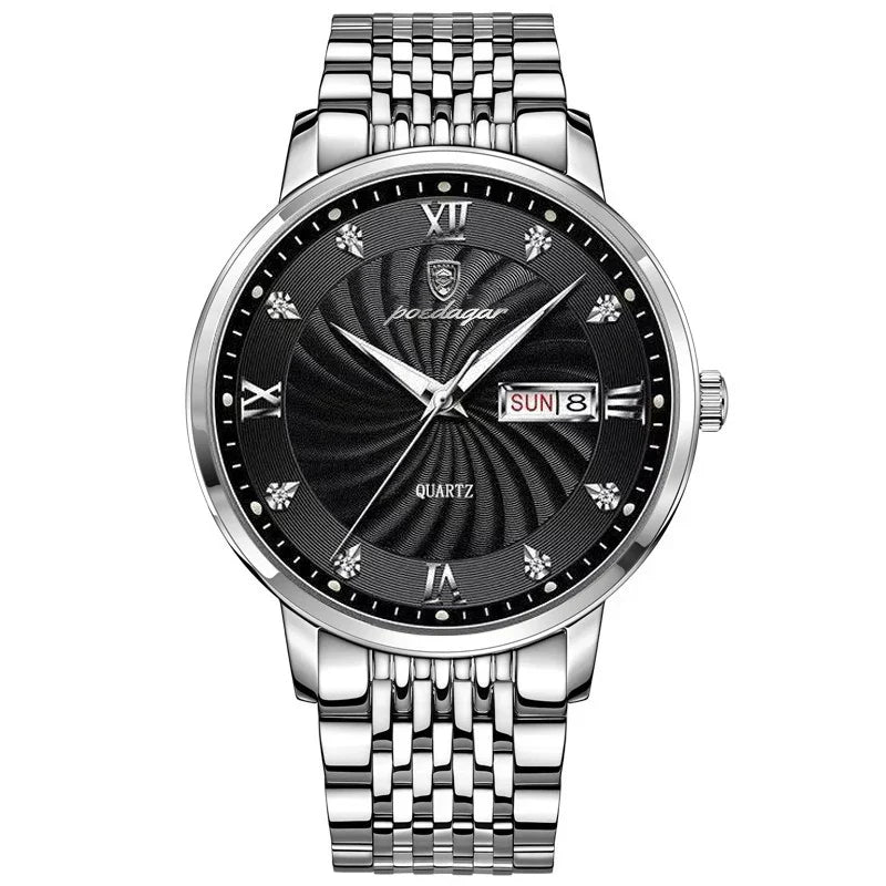 POEDAGAR Royal Day-Date Uhr