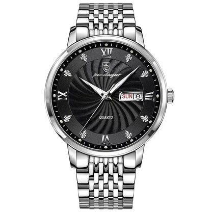 POEDAGAR Royal Day-Date Uhr