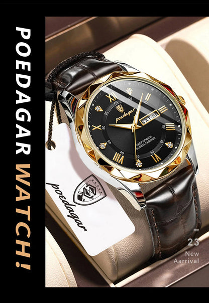 POEDAGAR Prestige Day-Date Watch