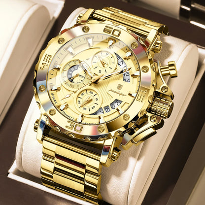 POEDAGAR Titan Chrono Watch
