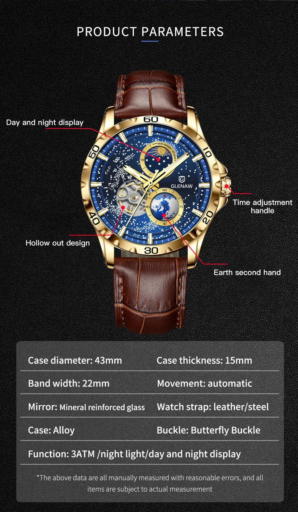 LUXTTYER Astral Automatic Watch