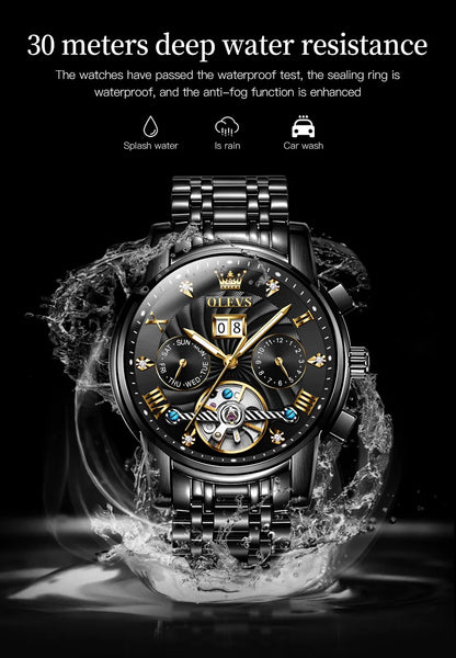 LUXTTYER Prestige Automatic Multi-Function Watch