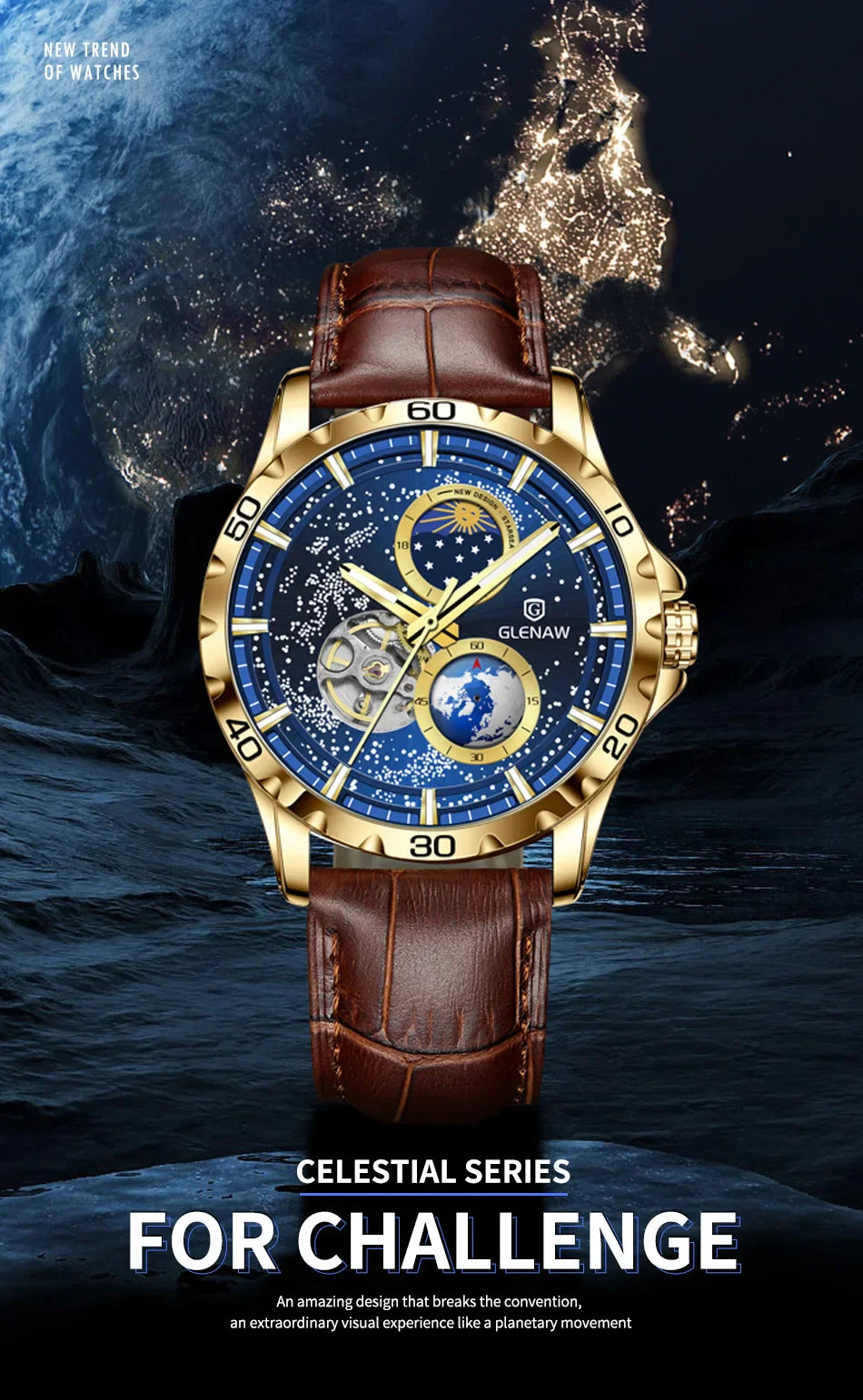 LUXTTYER Astral Automatic Watch