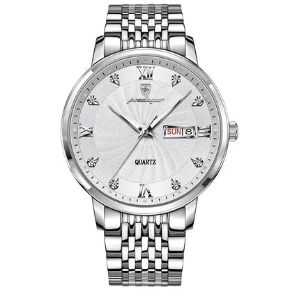 POEDAGAR Royal Day-Date Uhr