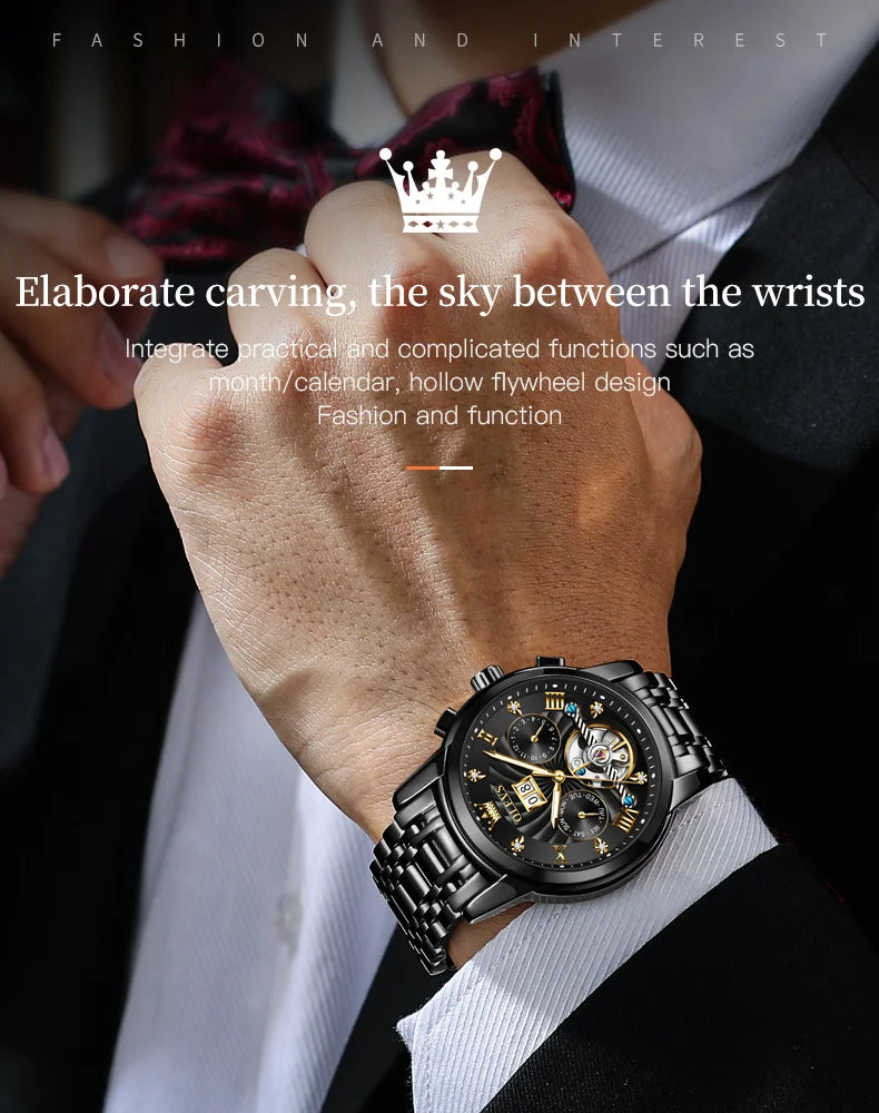 LUXTTYER Prestige Automatic Multi-Function Watch