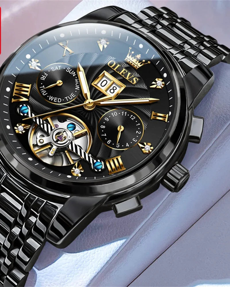LUXTTYER Prestige Automatic Multi-Function Watch
