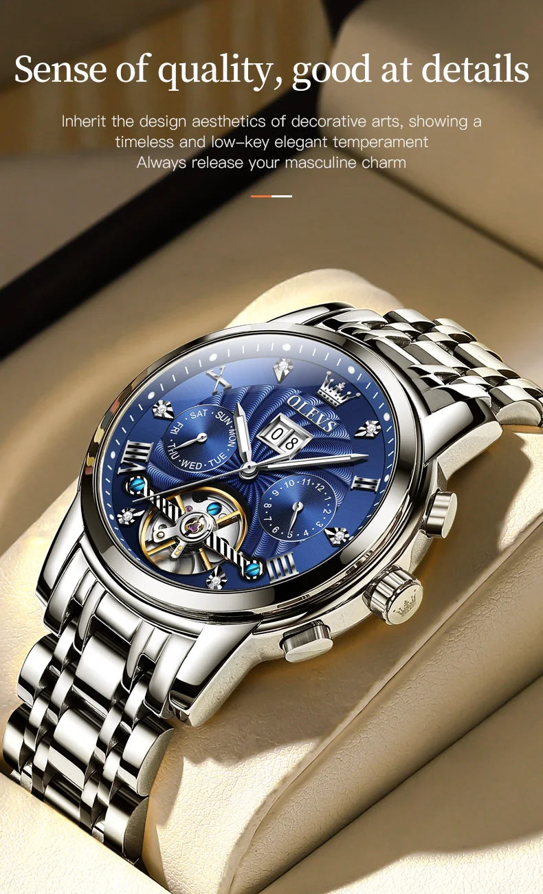 LUXTTYER Prestige Automatic Multi-Function Watch