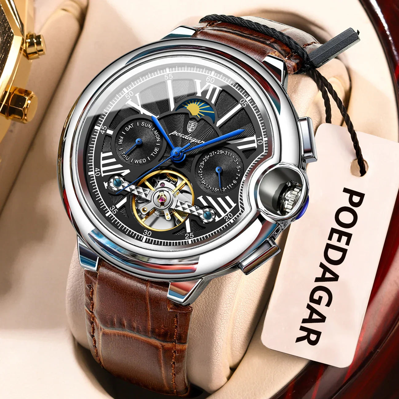 POEDAGAR Royal Automatikuhr