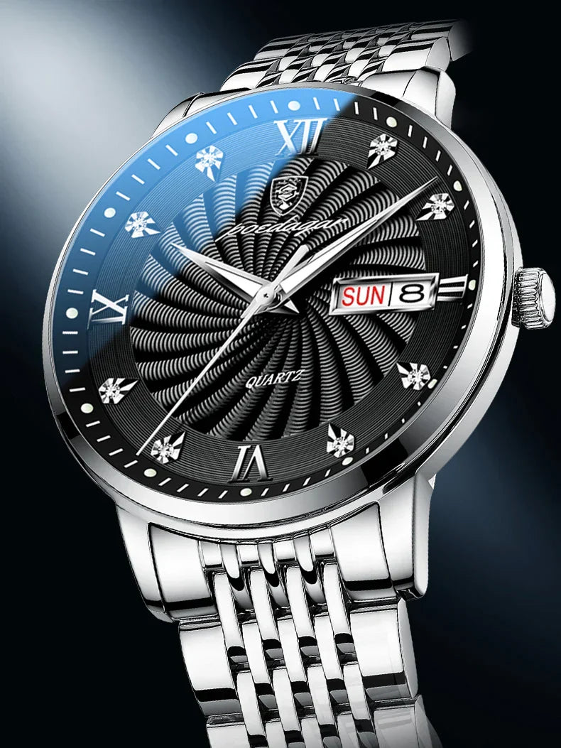 POEDAGAR Royal Day-Date Uhr