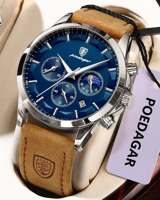 POEDAGAR Vanguard Chronographenuhr