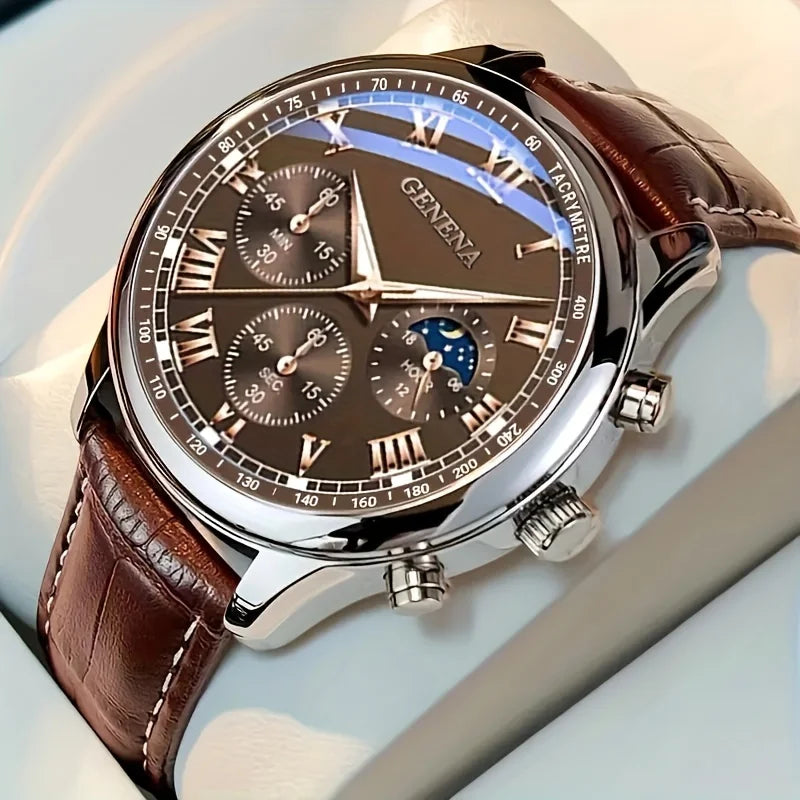 LUXTTYER Classic Leather Watch
