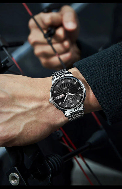 POEDAGAR Royal Day-Date Uhr