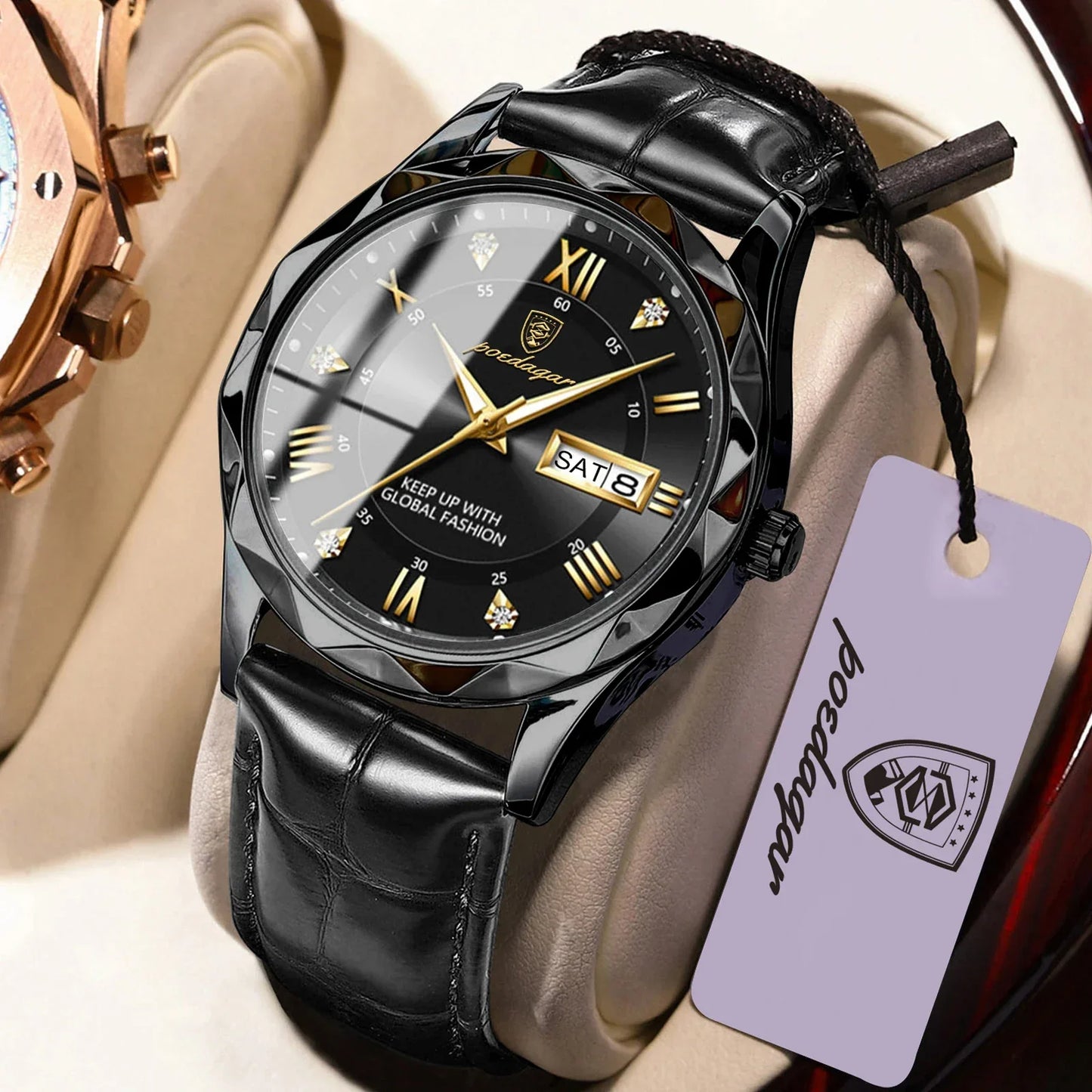POEDAGAR Prestige Day-Date Watch