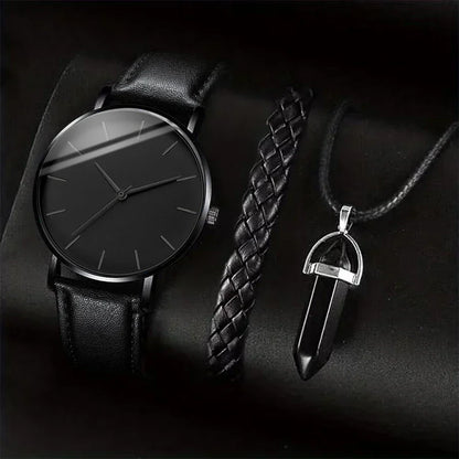 Elite Black Set – Watch & Accessories