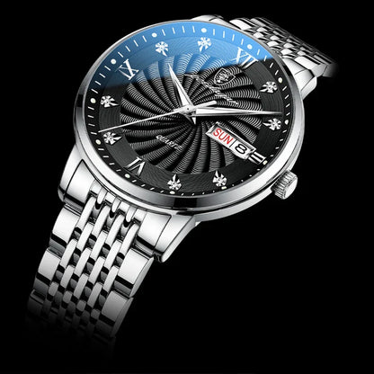 POEDAGAR Royal Day-Date Uhr