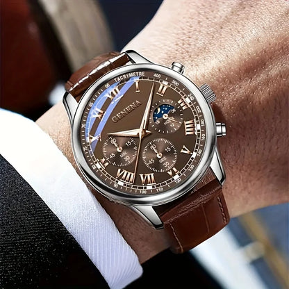 LUXTTYER Classic Leather Watch